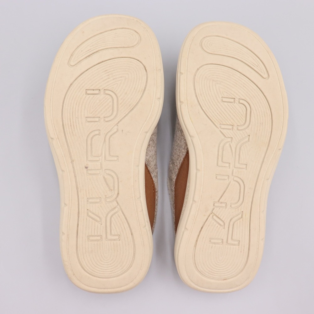 KURU Draft 2 Womens 9.5M Oatmeal Sand Quilted Orthopedic Arch Support Slippers - Picture 8 of 8